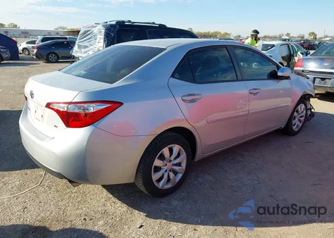 2016 Toyota Corolla Le z USA, uszkodzony, nr VIN 5YFBURHE3GP522266